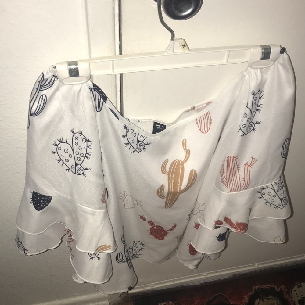 Like New Cactus Blouse, 2x
